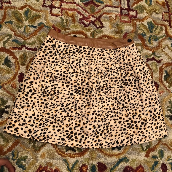 Family Affairs Leopard Skirt in Size XS - Picture 1 of 5